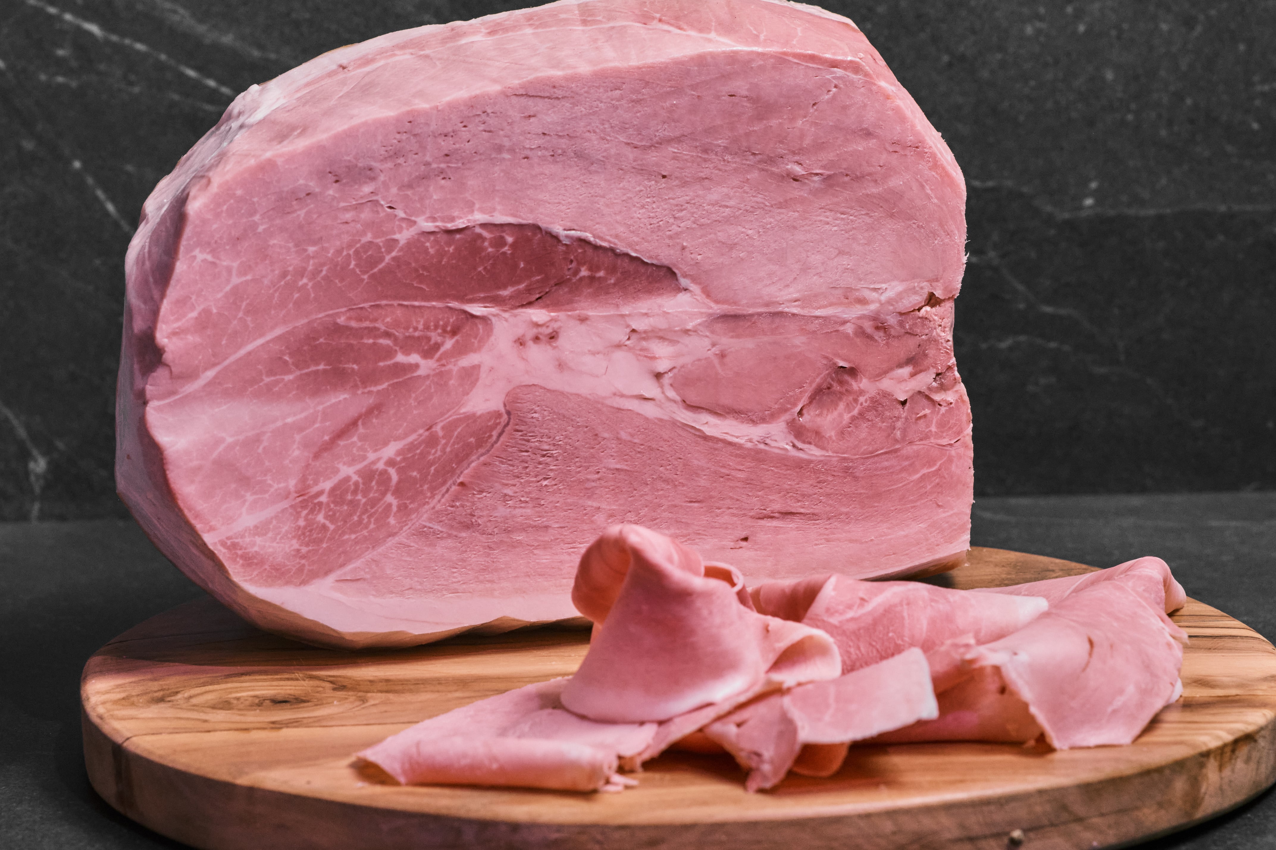Prosciutto Cotto di Suino di Razza Cinta Senese Affettato