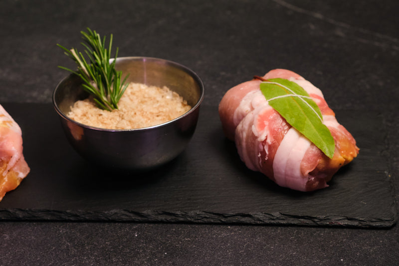 Fagottini di Pollo e Suino di razza cinta senese