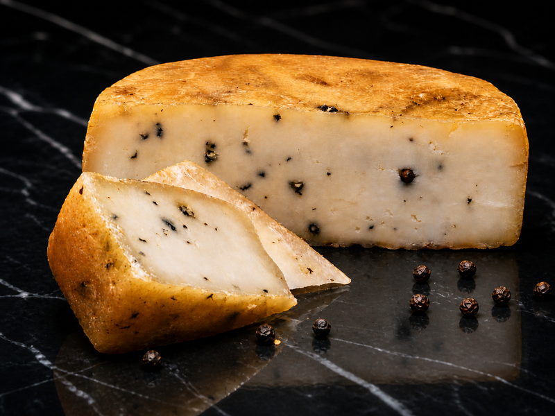 Formaggio Semistagionato Al Pepe Nero