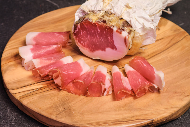 Lonzino di suino di razza cinta senese