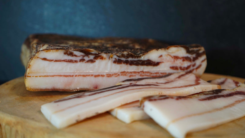 Pancetta a fette sottovuoto