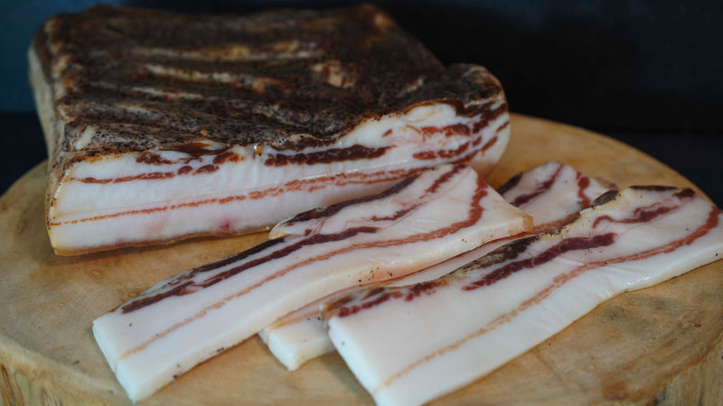 Pancetta a fette sottovuoto