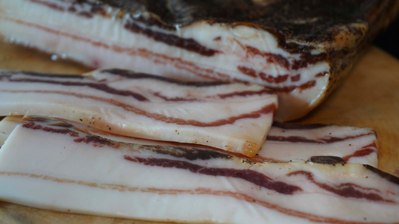 Pancetta a fette sottovuoto
