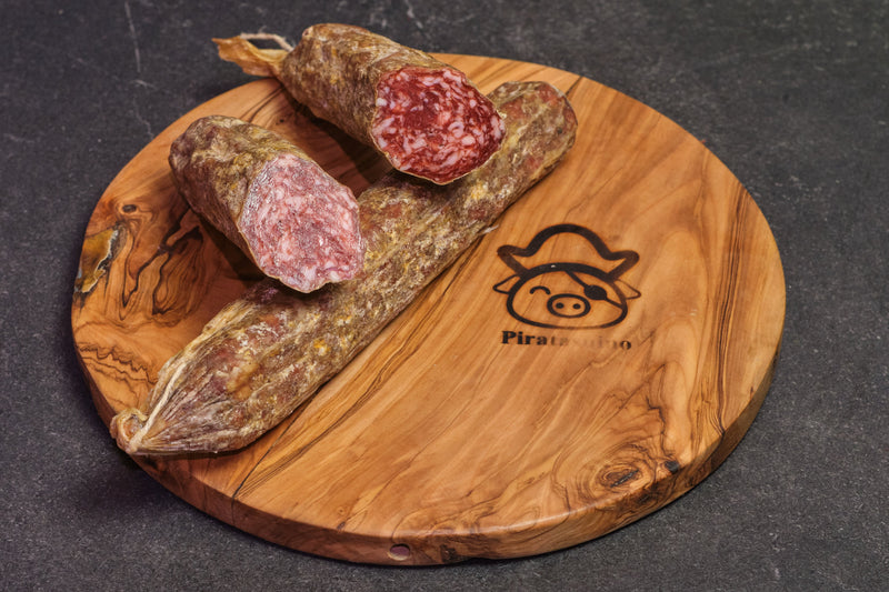 Salame di suino di razza cinta senese senese