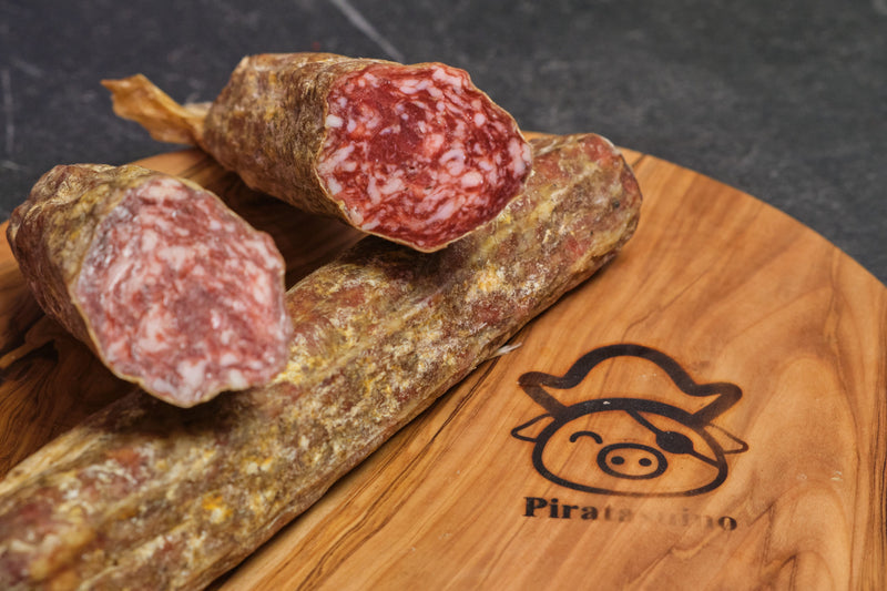 Salame di suino di razza cinta senese senese