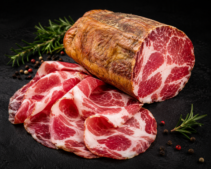 Capocollo di Razza Duroc Affettato o Tranci