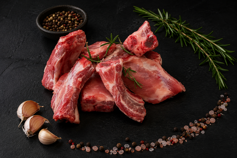 Costine di Suino Duroc Brado
