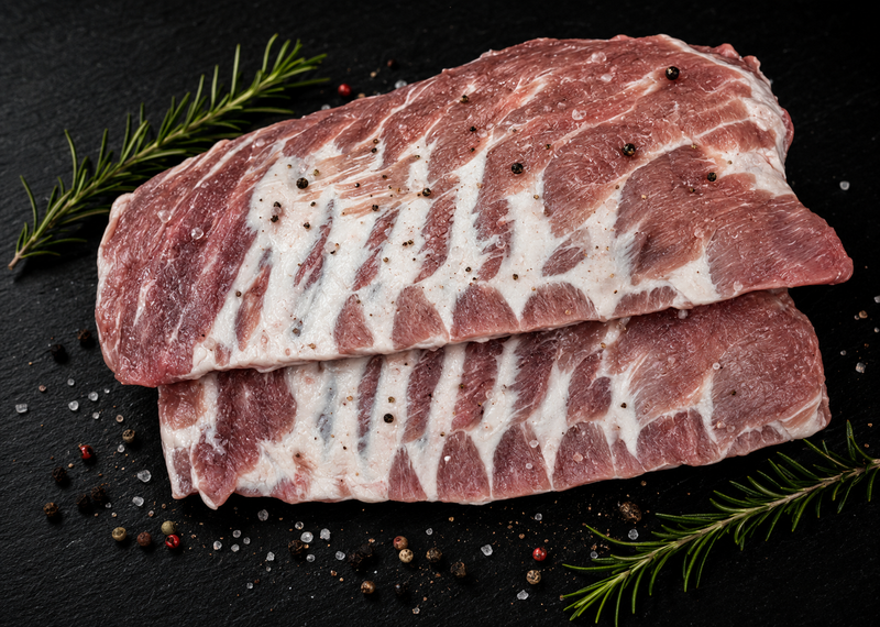 Saint Louis Ribs-Rosticciana di Suino Duroc Brado