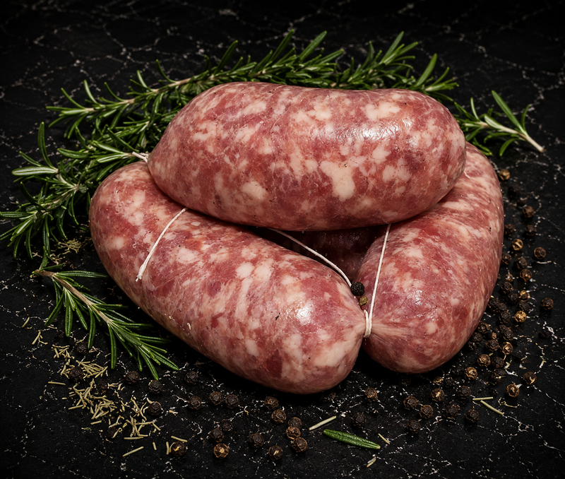 Salsicce Fresche di Prosciutto di Suino Duroc Brado