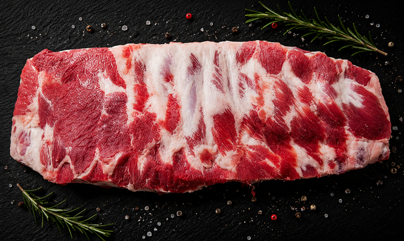 Saint Louis Ribs-Rosticciana di Razza Cinta Senese