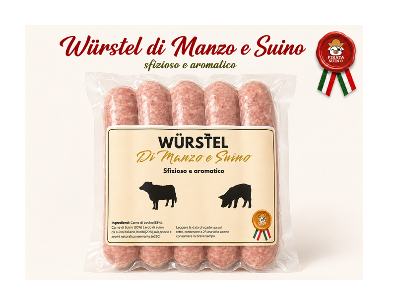 Würstel Misto Suino/Bovino