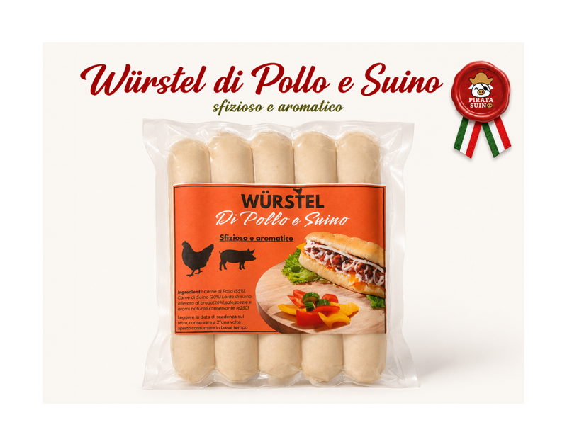 Würstel Pollo e Suino
