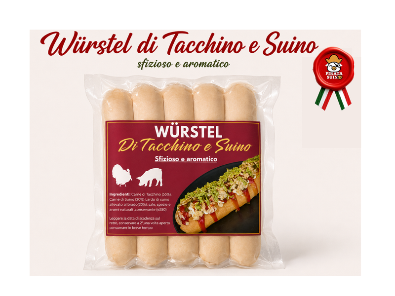 Würstel di Tacchino e Suino